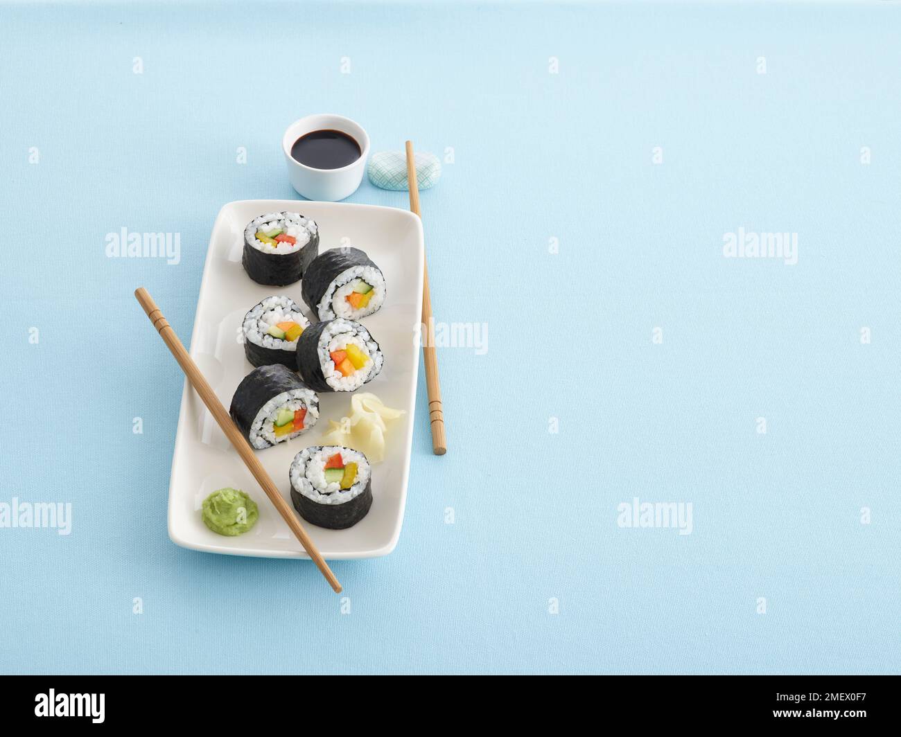 main shot, sushi Stock Photo