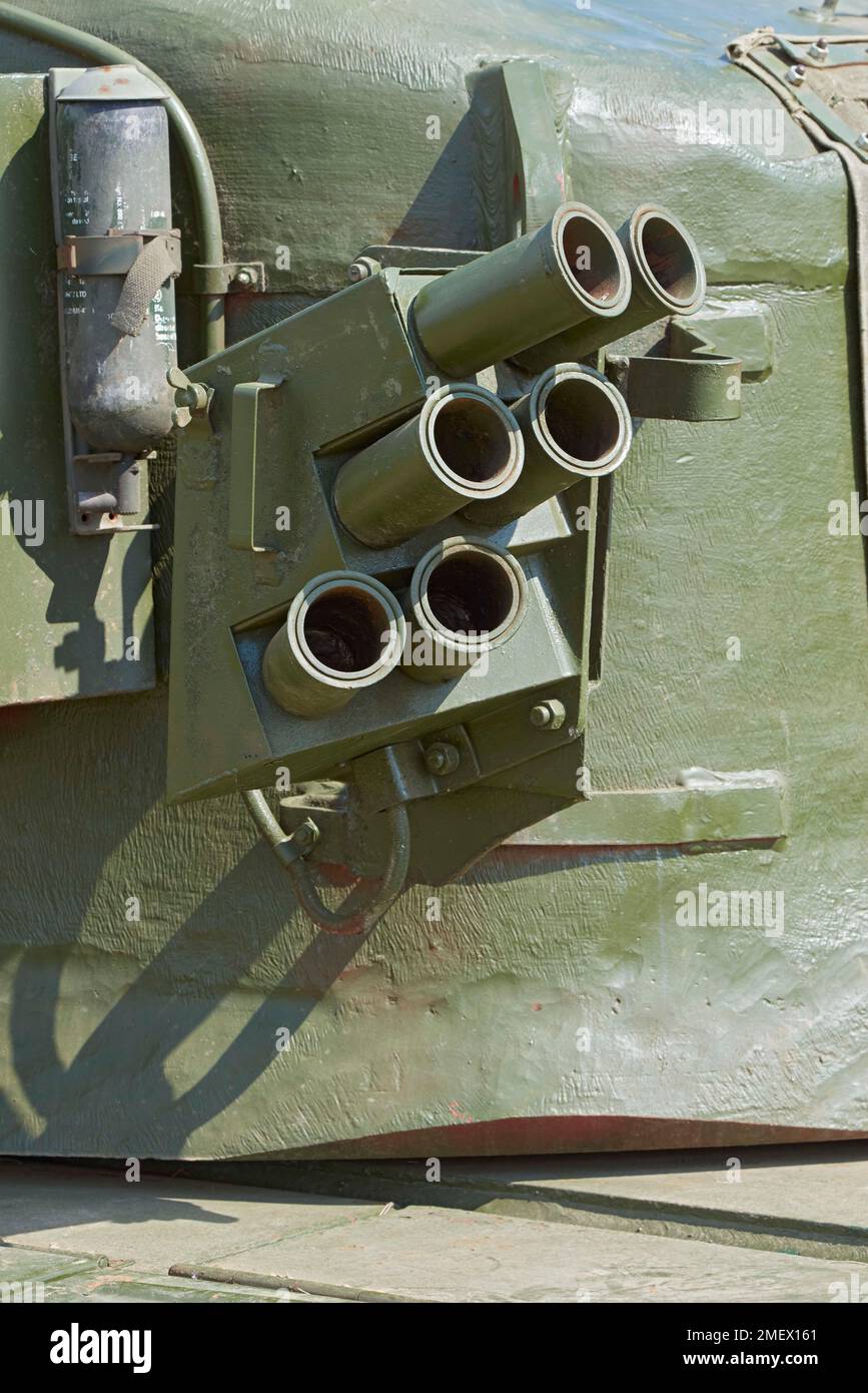 Centurion Mk 13, Smoke grenade dischargers Stock Photo - Alamy
