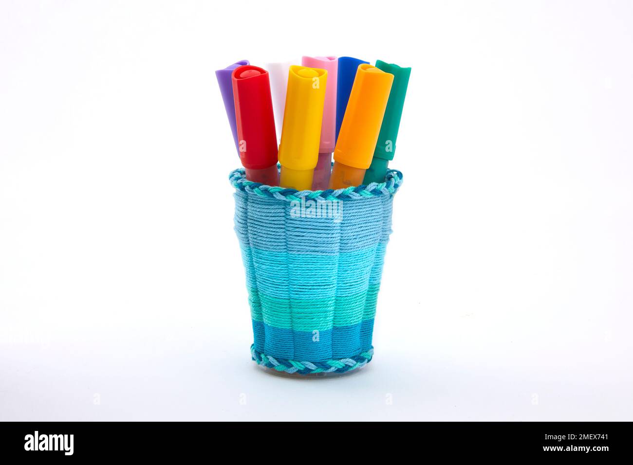 Pasta Pens Stock Photo - Download Image Now - Close-up, Container