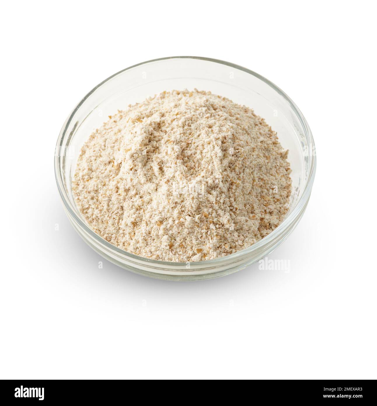 Wholemeal flour Stock Photo