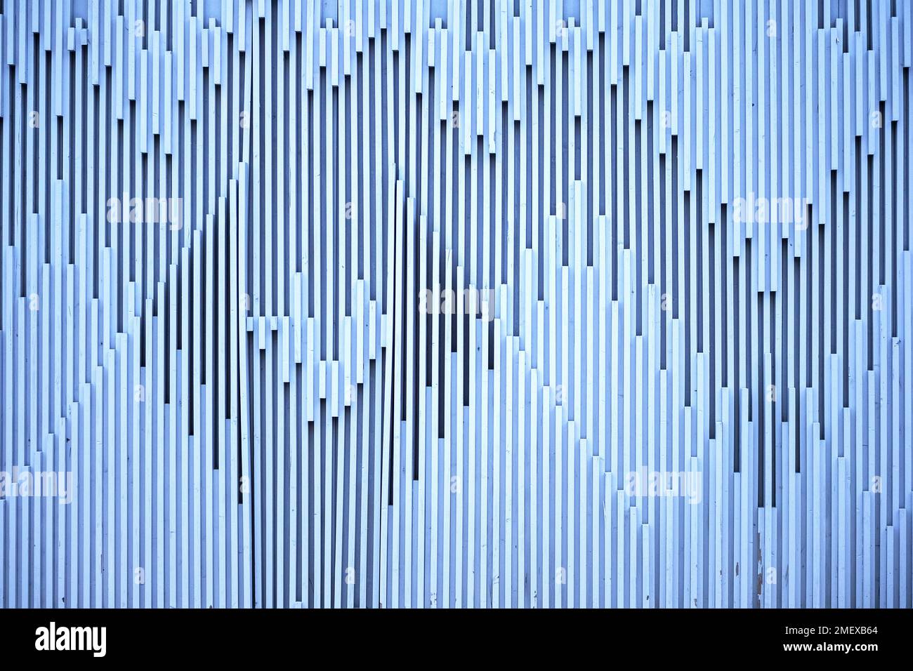 Gray-blue wooden decor wall vertically Stock Photo