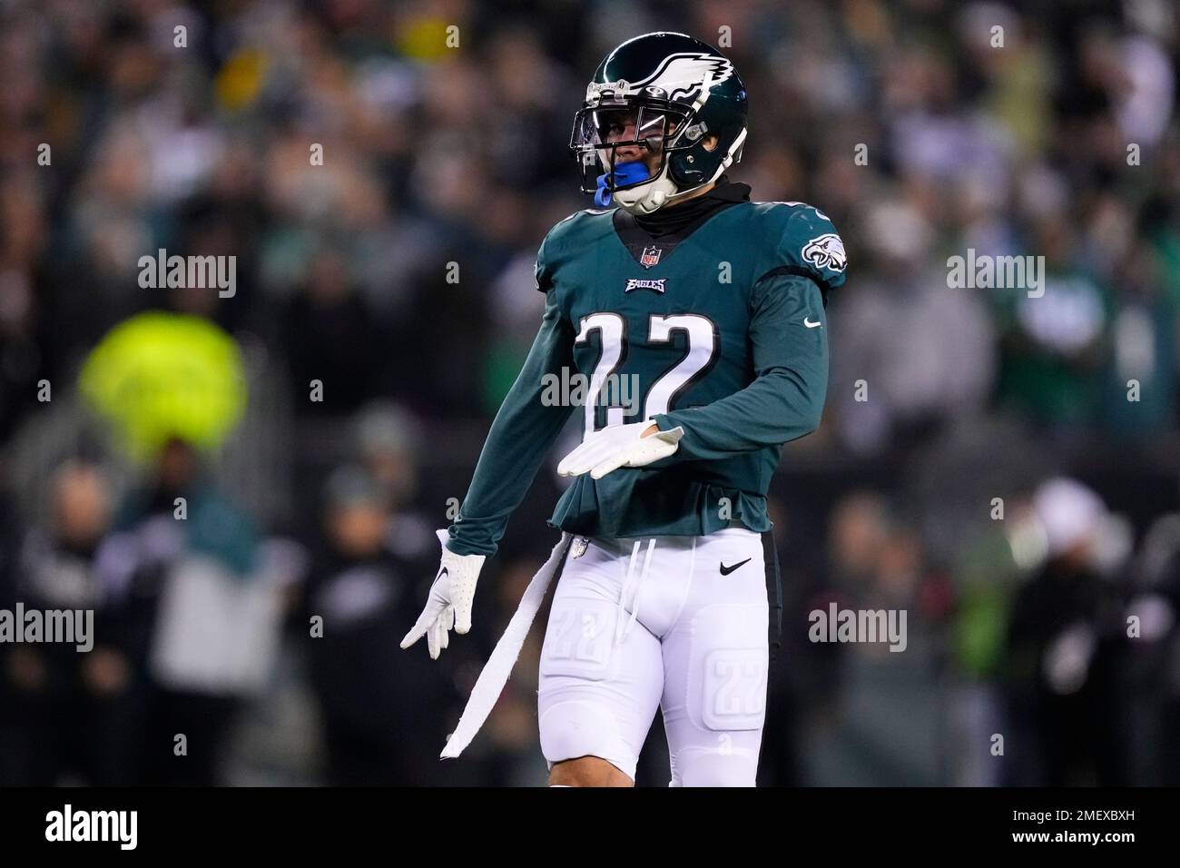 Philadelphia Eagles' Marcus Epps in action during an NFL divisional ...