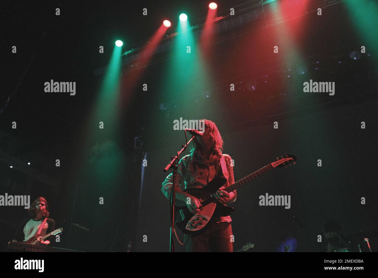 Tame Impala - Kevin Parker in concert at Terminal 5 in New York Stock Photo