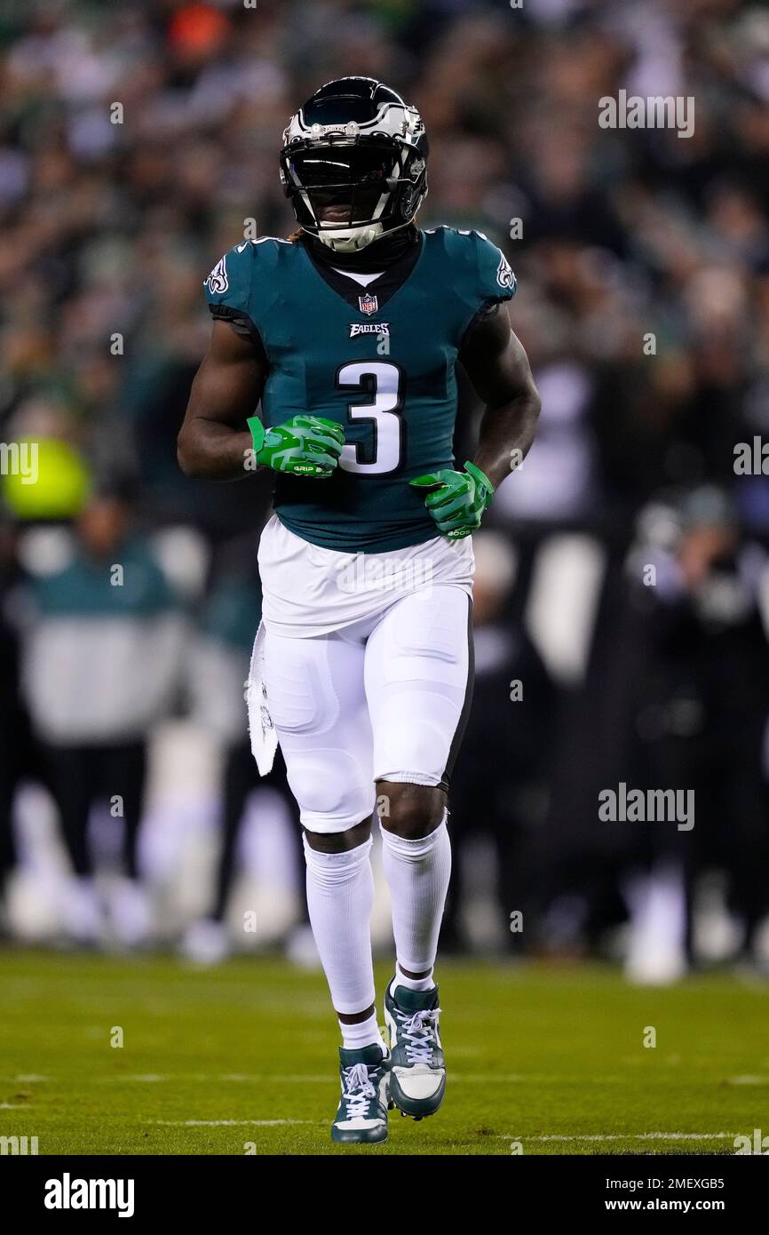 Philadelphia Eagles' Zach Pascal in action during an NFL divisional