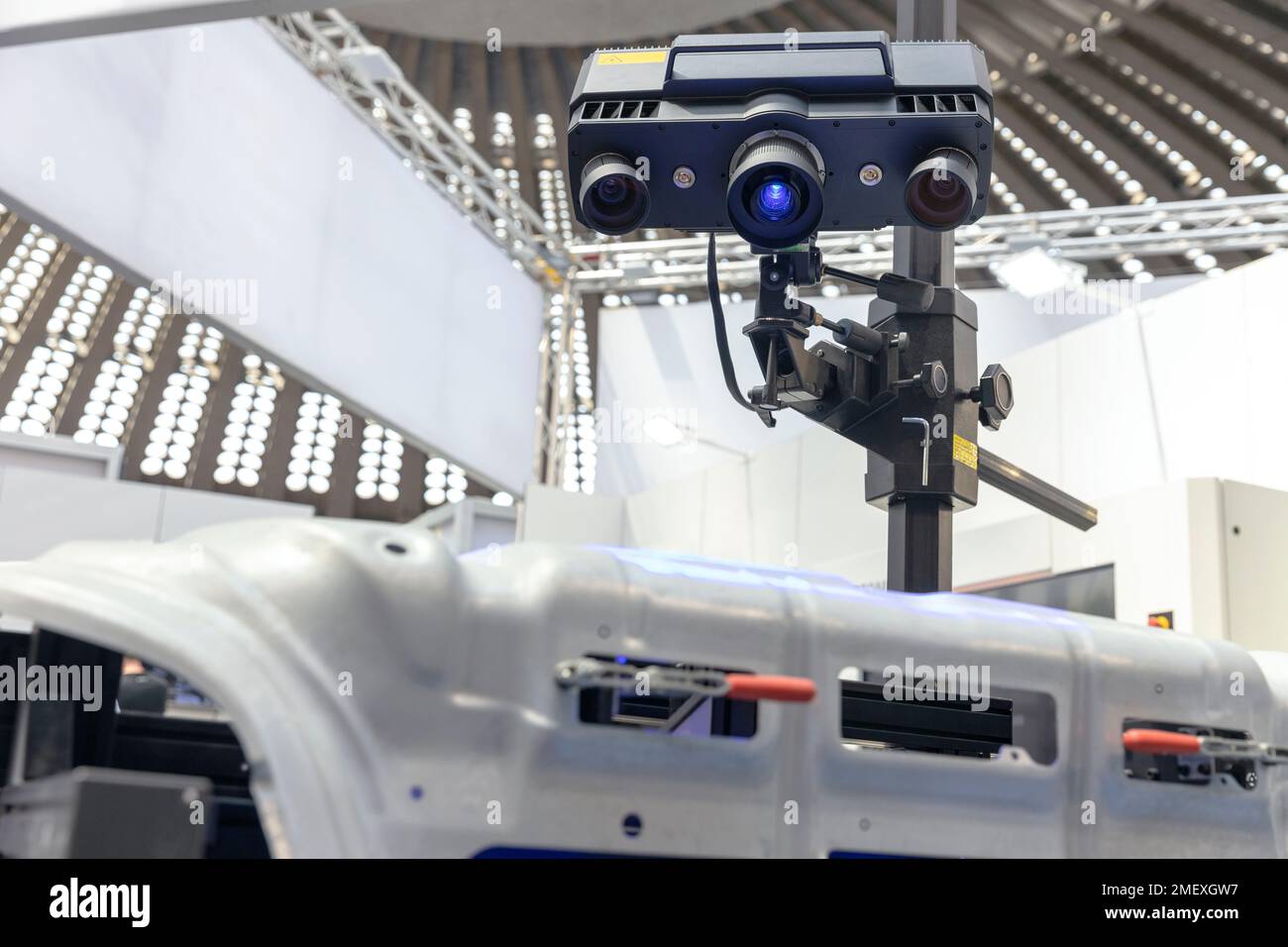 3D quality control and inspection scanning Stock Photo Alamy