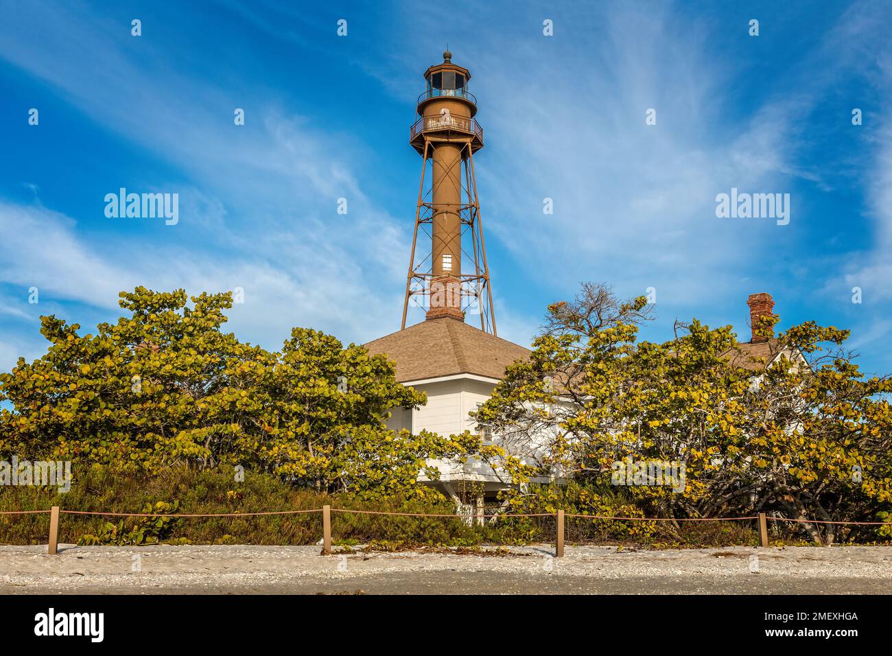 The Sanibel lighthouse on Sanibel island, Florida USA Stock Photo - Alamy