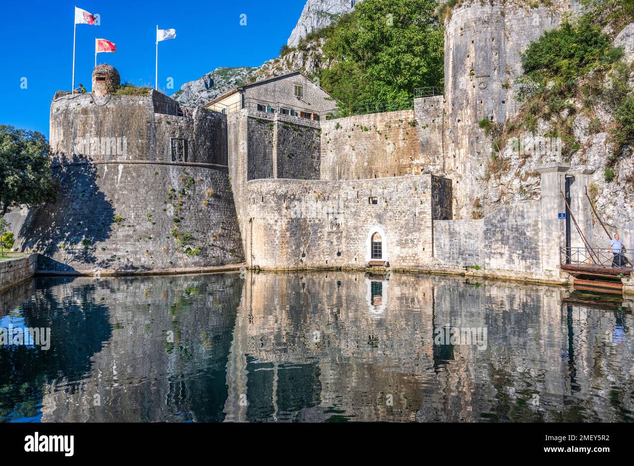 Gurdić Bastion and Gurdić Gate, the fortified south entrance to the old ...