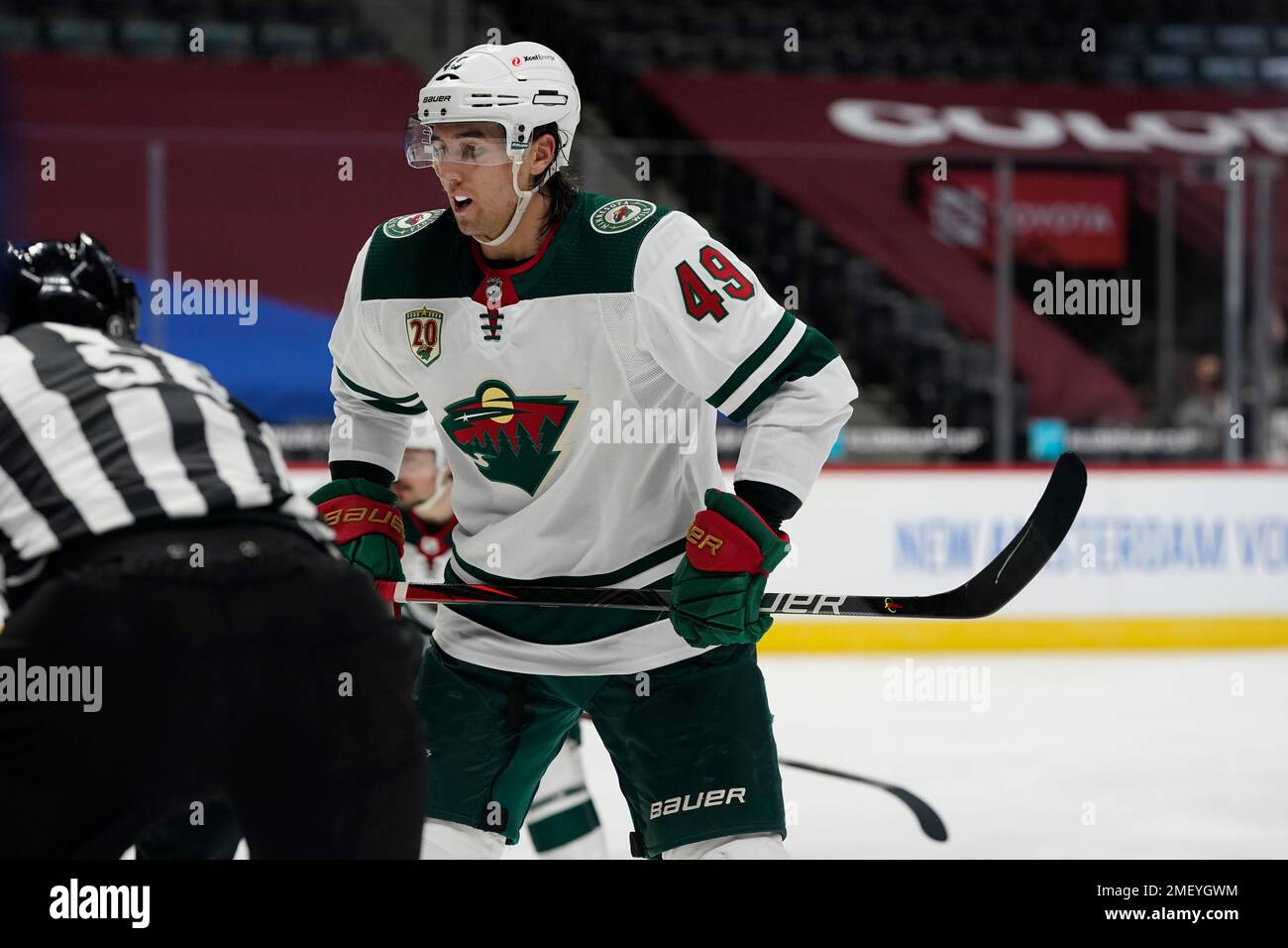 Victor Rask Minnesota Minnesota Wild center Victor Rask (49) in the second period of an NHL ...