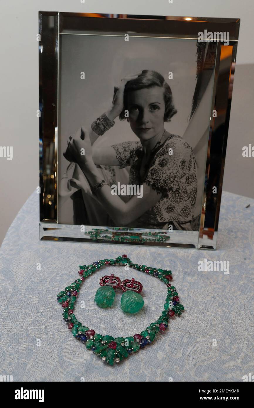 a-gems-and-diamond-necklace-from-the-1950-s-and-a-pair-of-emerald-and