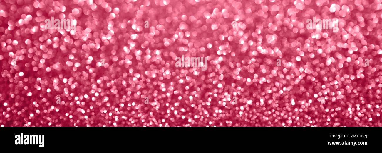 pink glitter header