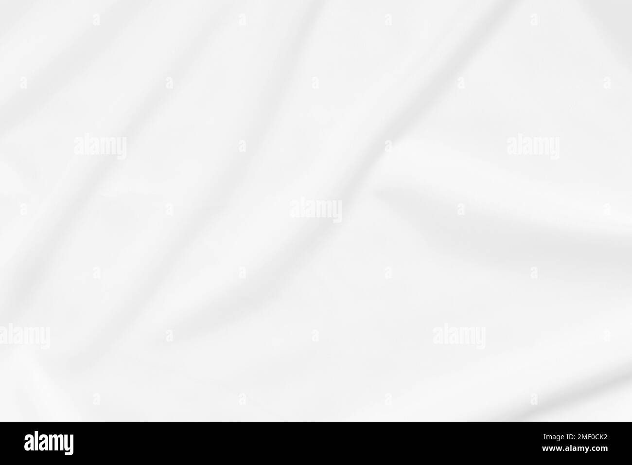 White fabric texture and background Stock Photo