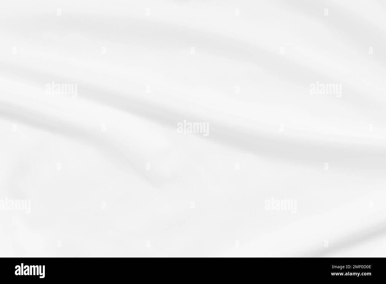 White fabric texture and background Stock Photo