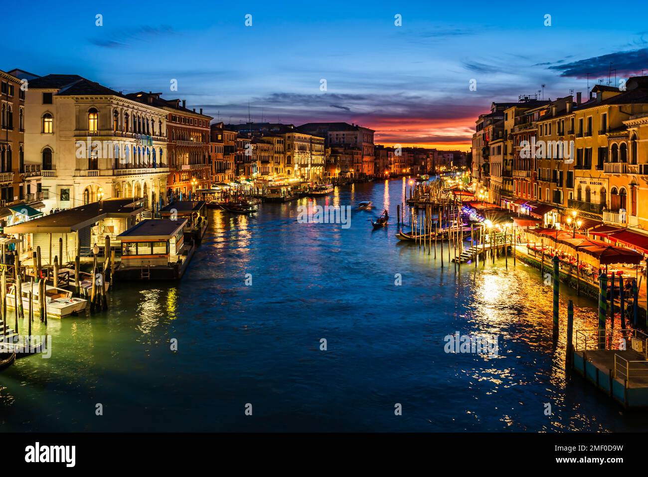Venice italy grand canal sunset hi-res stock photography and images - Alamy