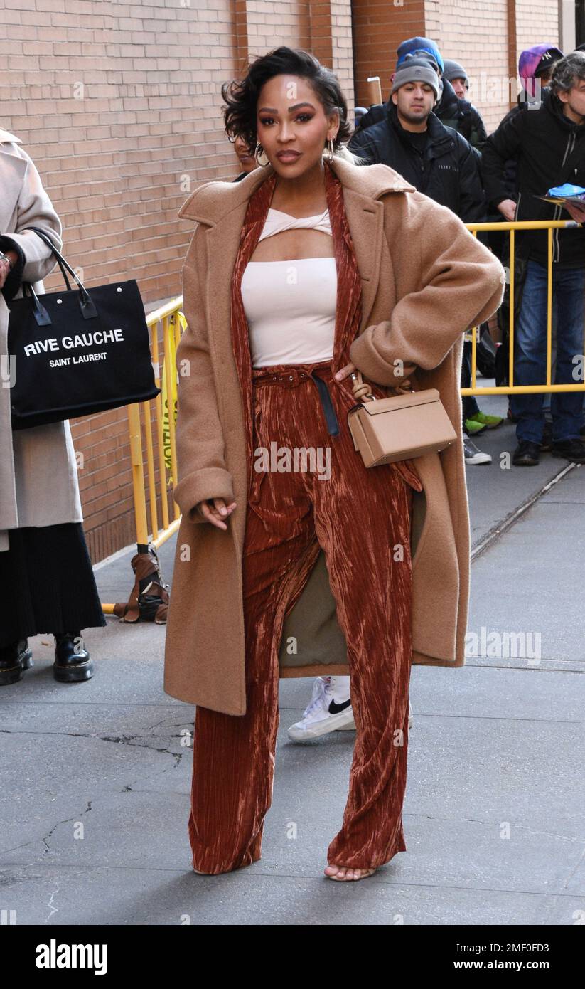 New York, NY, USA. 24th Jan, 2023. Meagan Good seen at The View in New