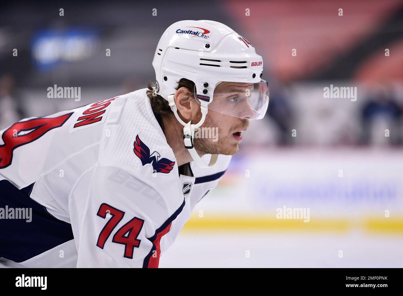 Download John Carlson of the Washington Capitals in action with