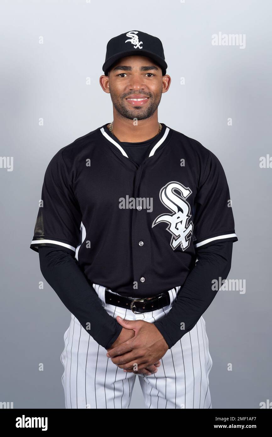 This is a 2021 photo of Yoelque Cespedes of the Chicago White Sox baseball  team. This image reflects the Chicago White Sox active roster as of Friday,  March 5, 2021 when this