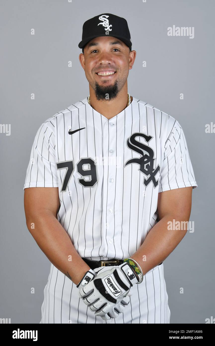 This is a 2021 photo of Jose Abreu of the Chicago White Sox baseball team.  This image reflects the Chicago White Sox active roster as of Thursday,  Feb. 20, 2020 when this, image size:866x1390