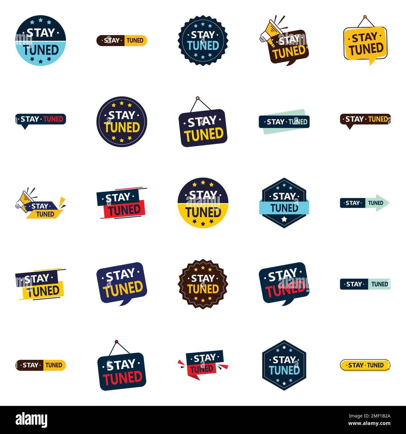 25 Eye catching vector images for an attention grabbing look Stay Tuned