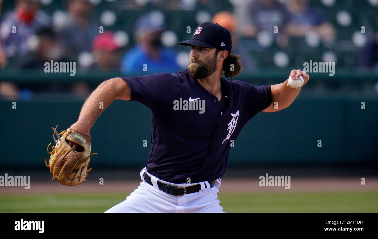 Detroit Tigers starting pitcher Daniel Norris delivers during a