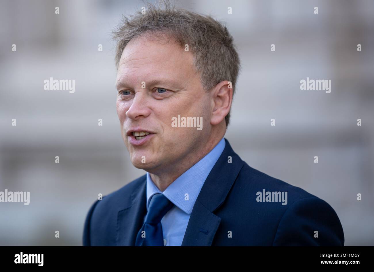 London, UK. 24th Jan, 2023. Grant Shapps, Business Secretary, at the