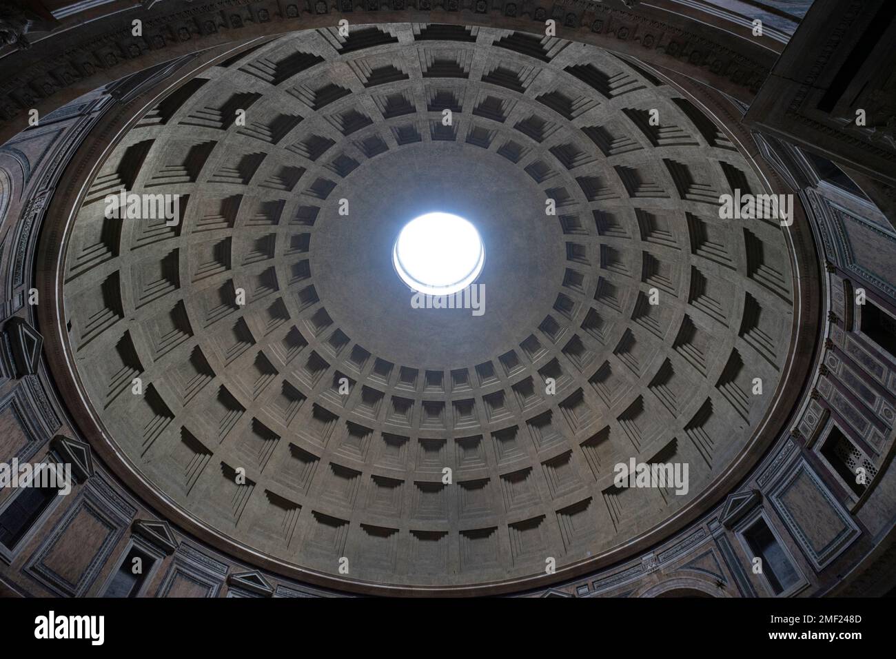 church,building, cathedral, hermitage of Rome Stock Photo