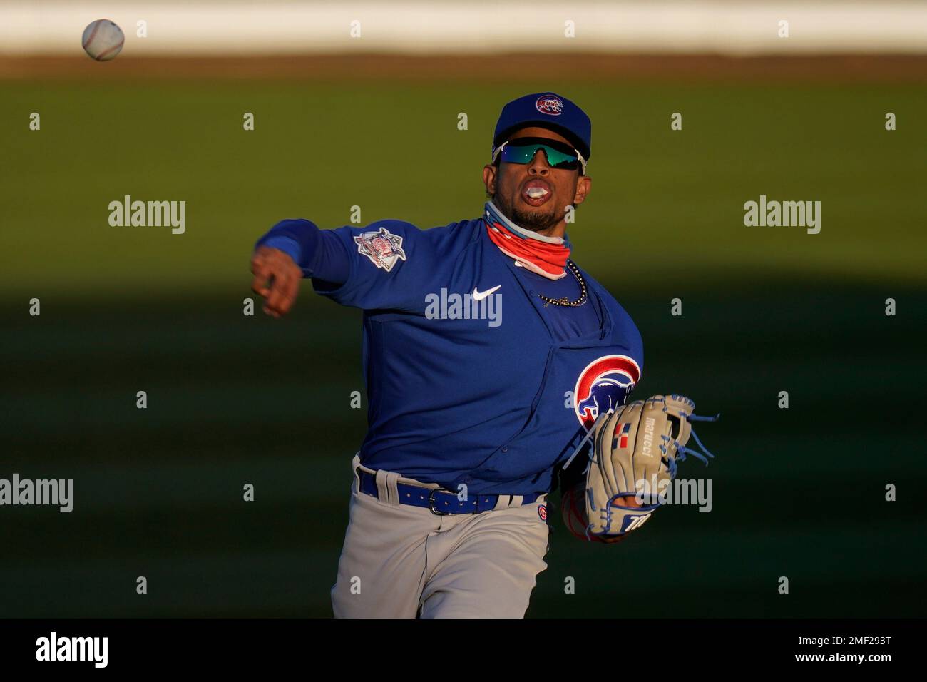 This is a 2021 photo of Christopher Morel of the Chicago Cubs