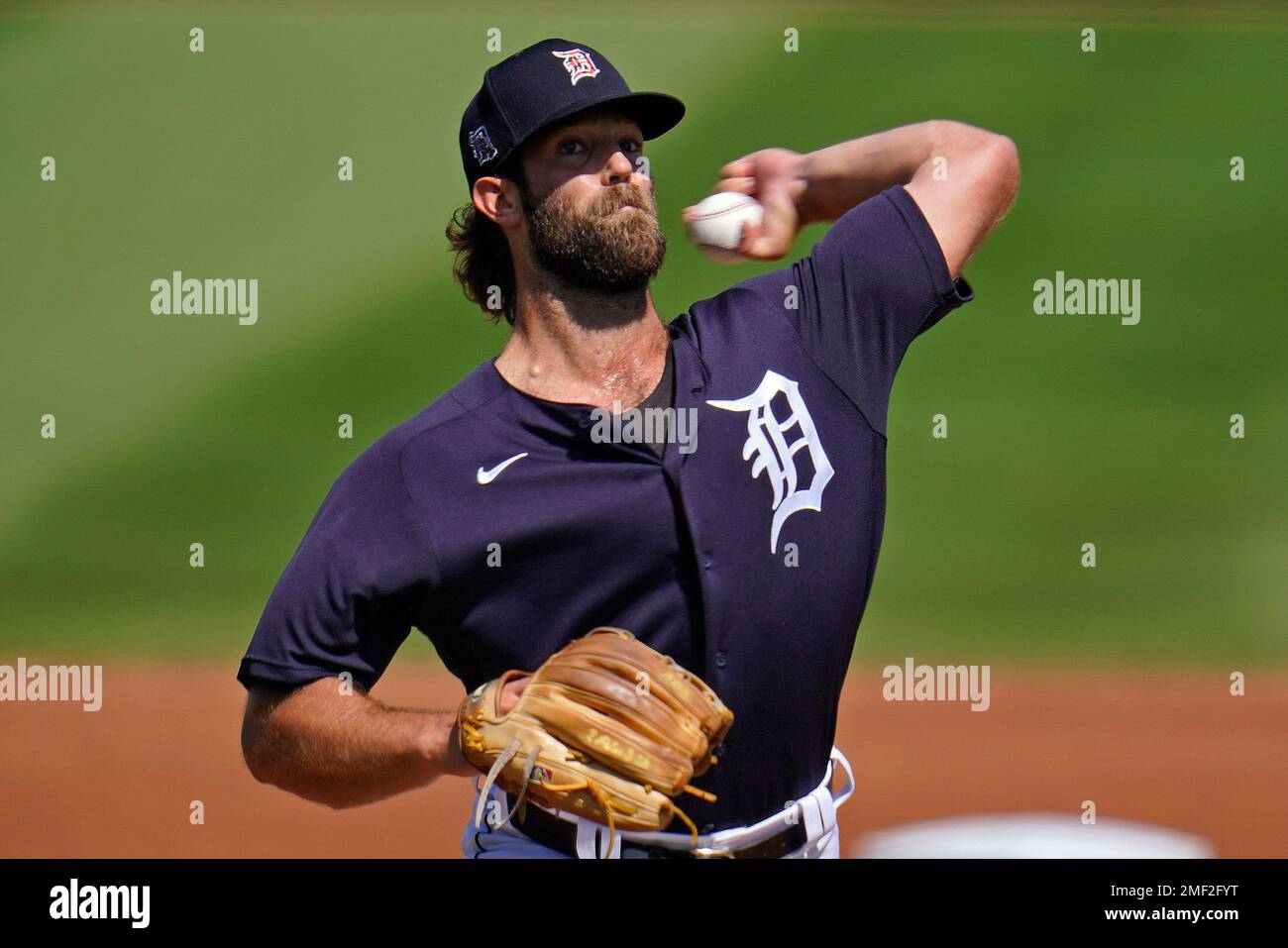 Detroit Tigers starting pitcher Daniel Norris delivers during the