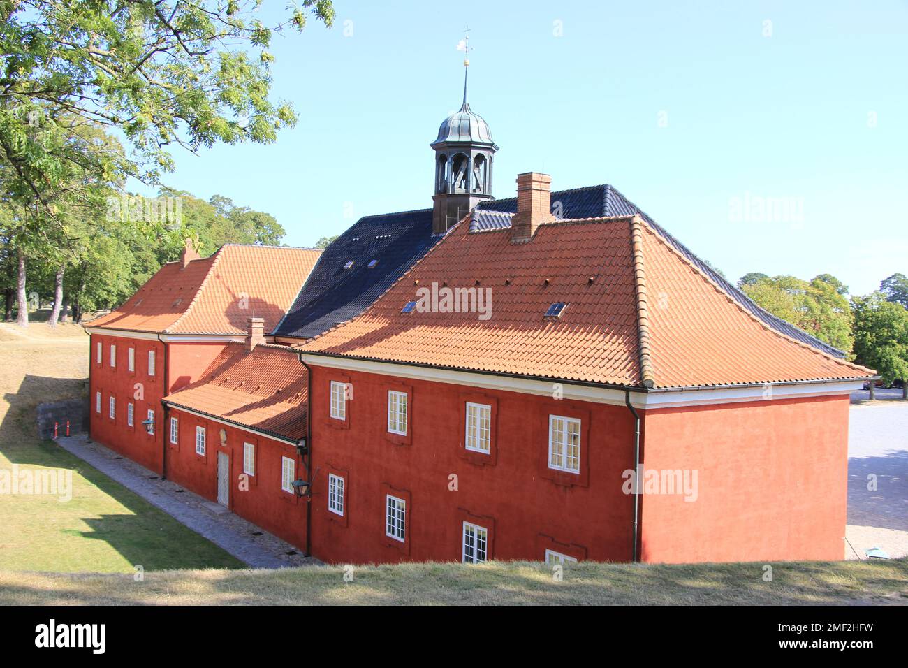 Kastellet fortress grounds in Copenhagen, Denmark Stock Photo