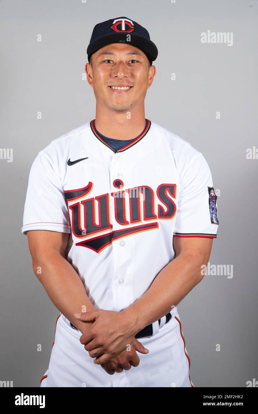 This is a 2021 photo of Rob Refsnyder of the Minnesota Twins baseball team.  This image reflects the Minnesota Twins active roster as of Friday, Feb.  26, 2021 when this image was