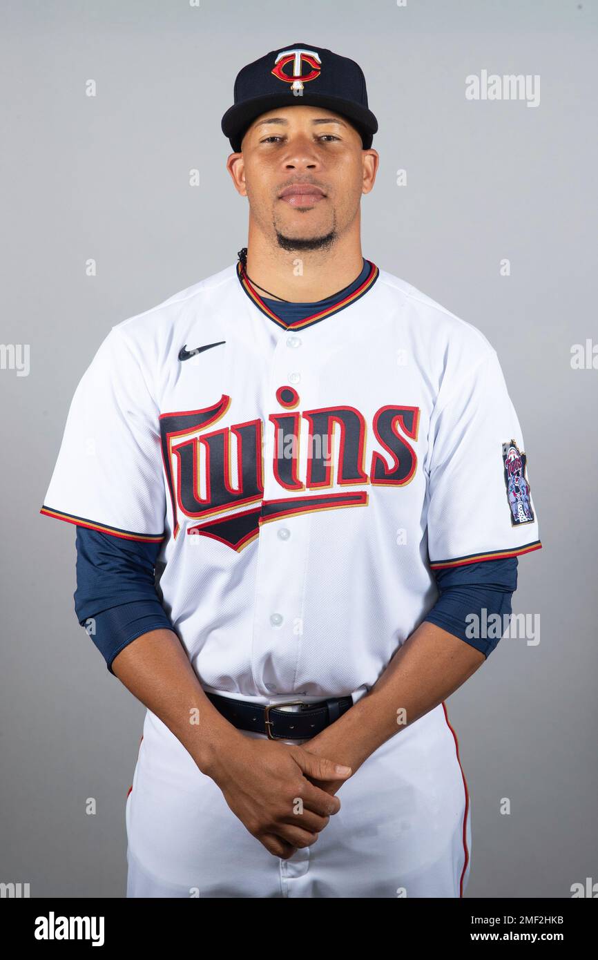 This is a 2021 photo of Juan Minaya of the Minnesota Twins baseball