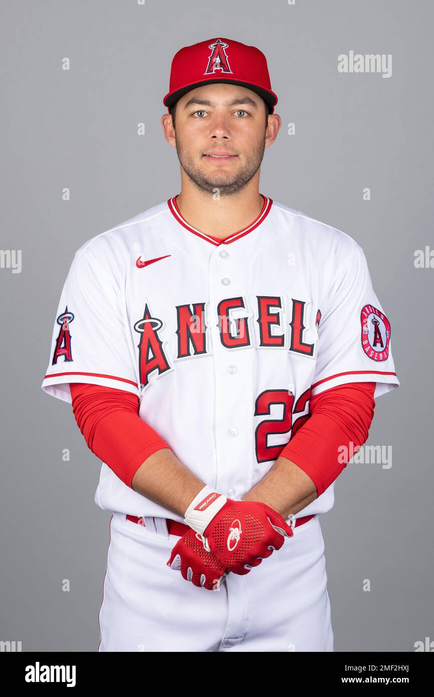 This is a 2021 photo of David Fletcher of the Los Angeles Angels