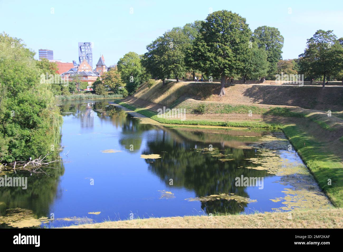 Kastellet fortress grounds in Copenhagen, Denmark Stock Photo