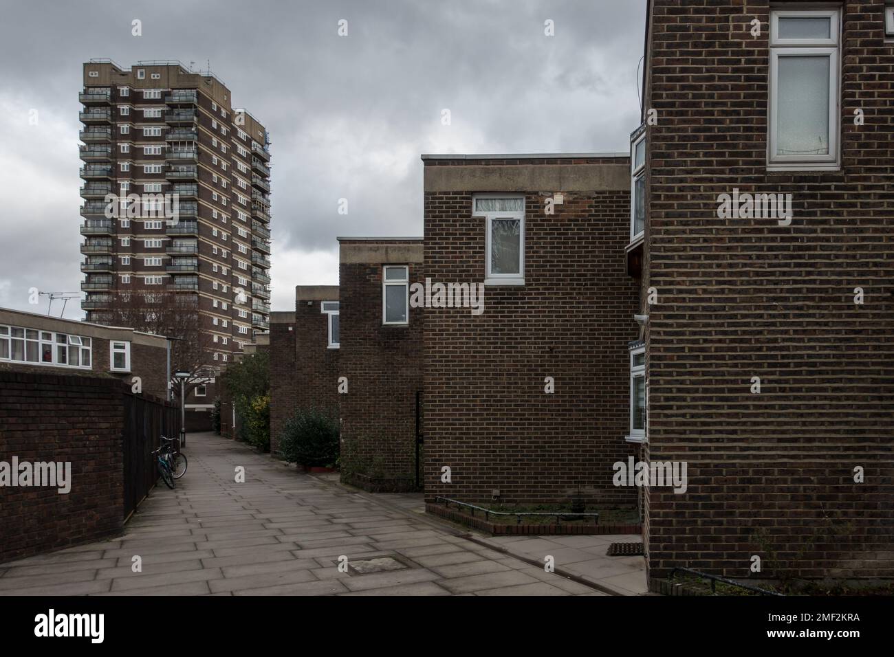 Housing in Bethnal Green, East London Stock Photo Alamy