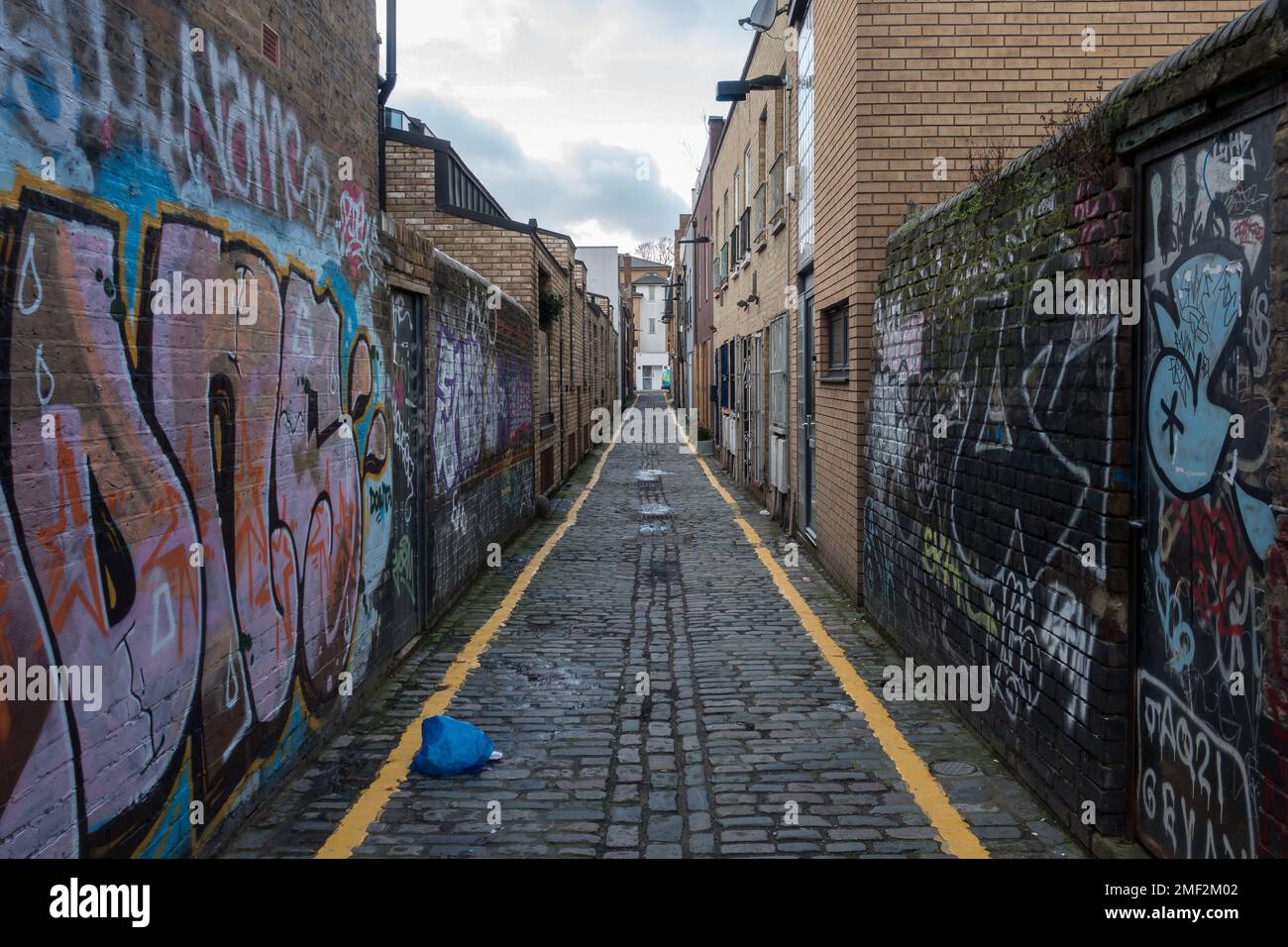 Voss Street, Bethnal Green,London Stock Photo