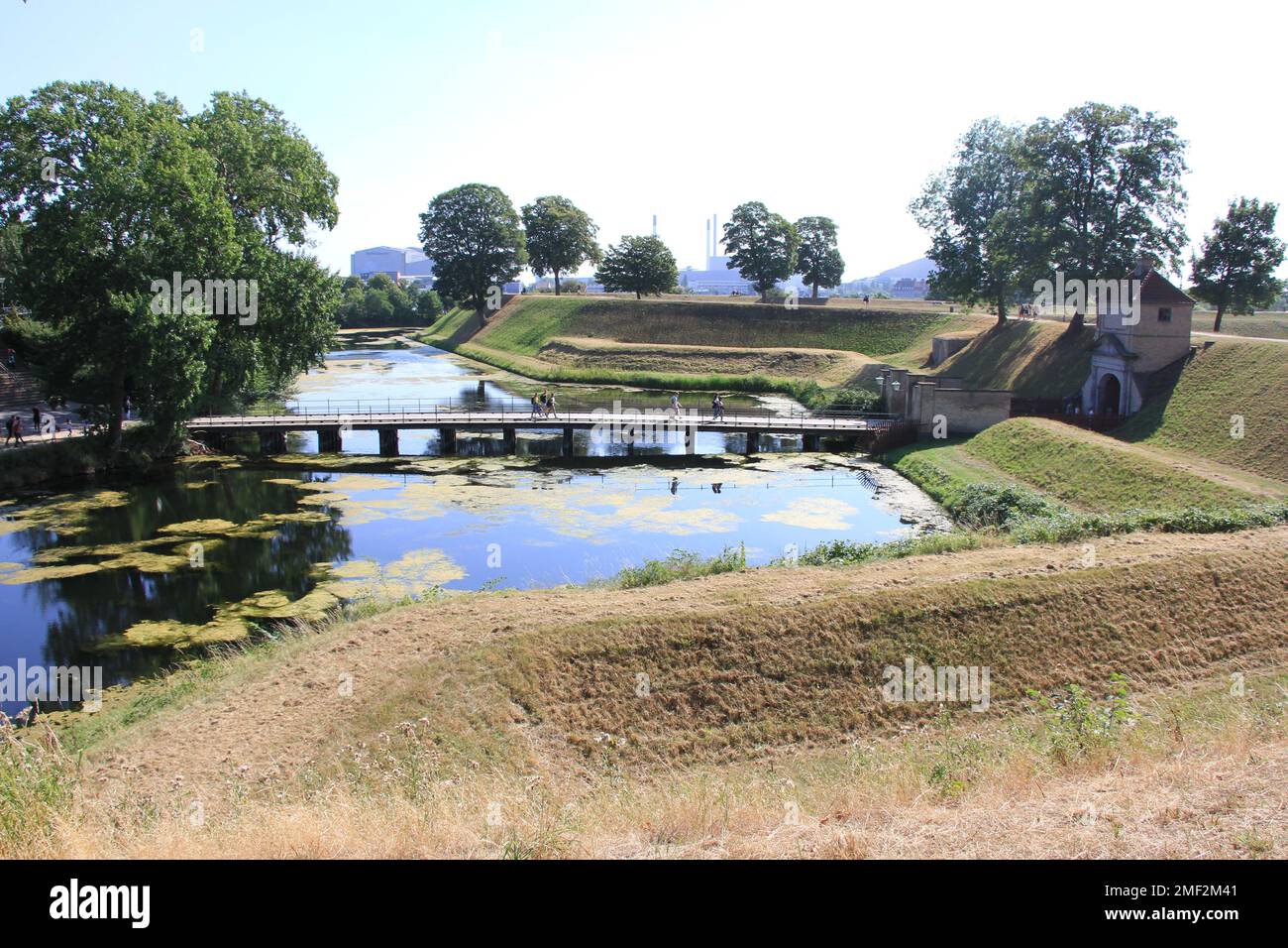 Kastellet fortress grounds in Copenhagen, Denmark Stock Photo