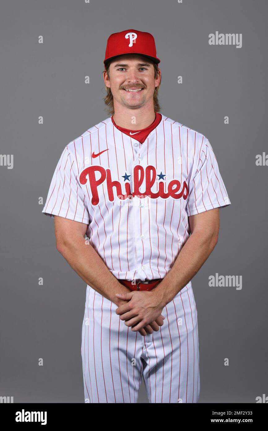 This is a 2021 photo of Luke Williams of the Philadelphia Phillies baseball  team. This image reflects the Philadelphia Phillies active roster as of  Tuesday, Feb. 23, 2021 when this image was