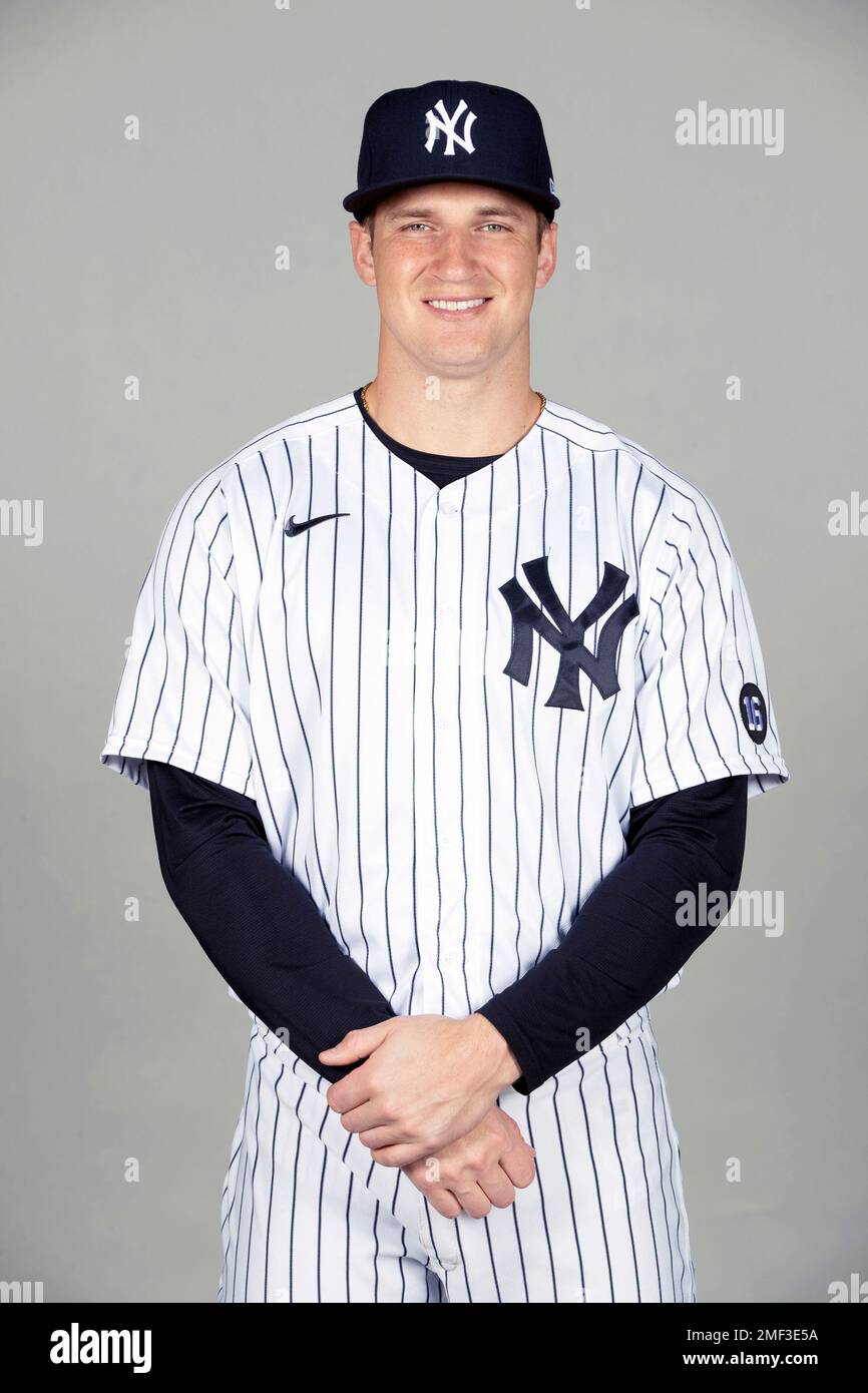 This is a 2021 photo of Kellin Deglan of the New York Yankees baseball