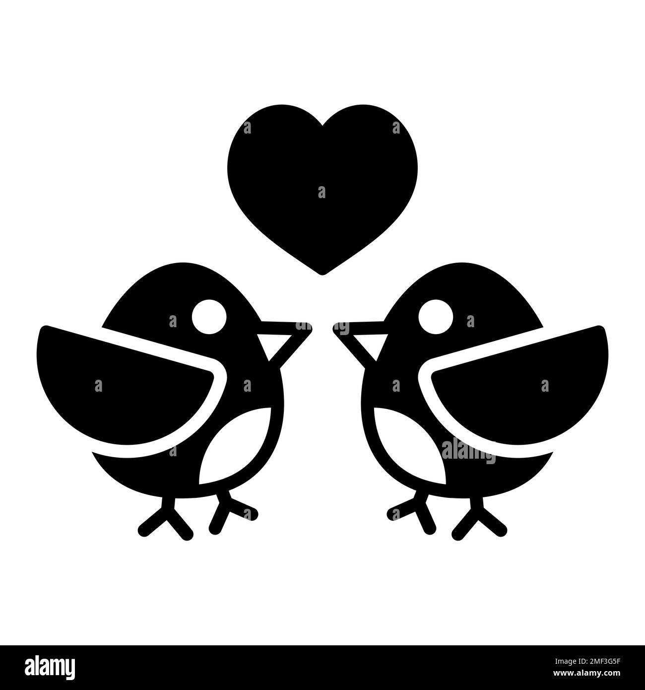 Wedding Love Bird Clip Art Black And White