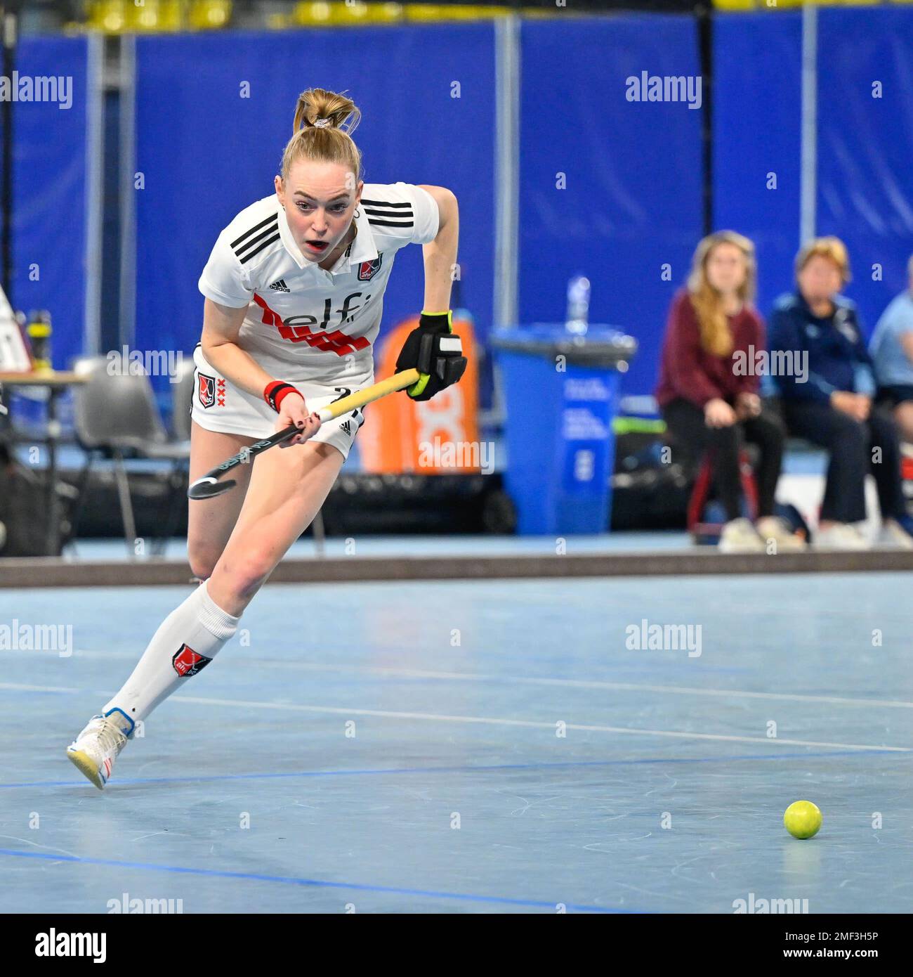 EINDHOVEN, 21-01-2023, Indoor-Sportcentrum Eindhoven, Zaalhockey ...