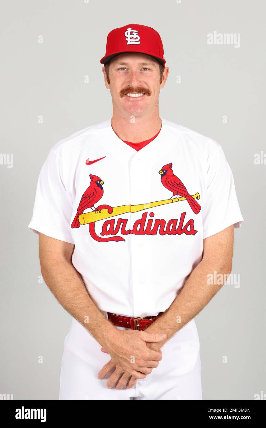 This is a 2021 photo of Miles Mikolas of the St. Louis Cardinals baseball  team. This image reflects the St. Louis Cardinals active roster as of  Wednesday, Feb. 24, 2021 when this