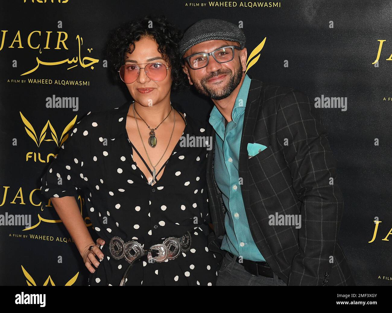 Park City, USA. 23rd Jan, 2023. Mariana E Trevi and Waheed AlQawasmi ...