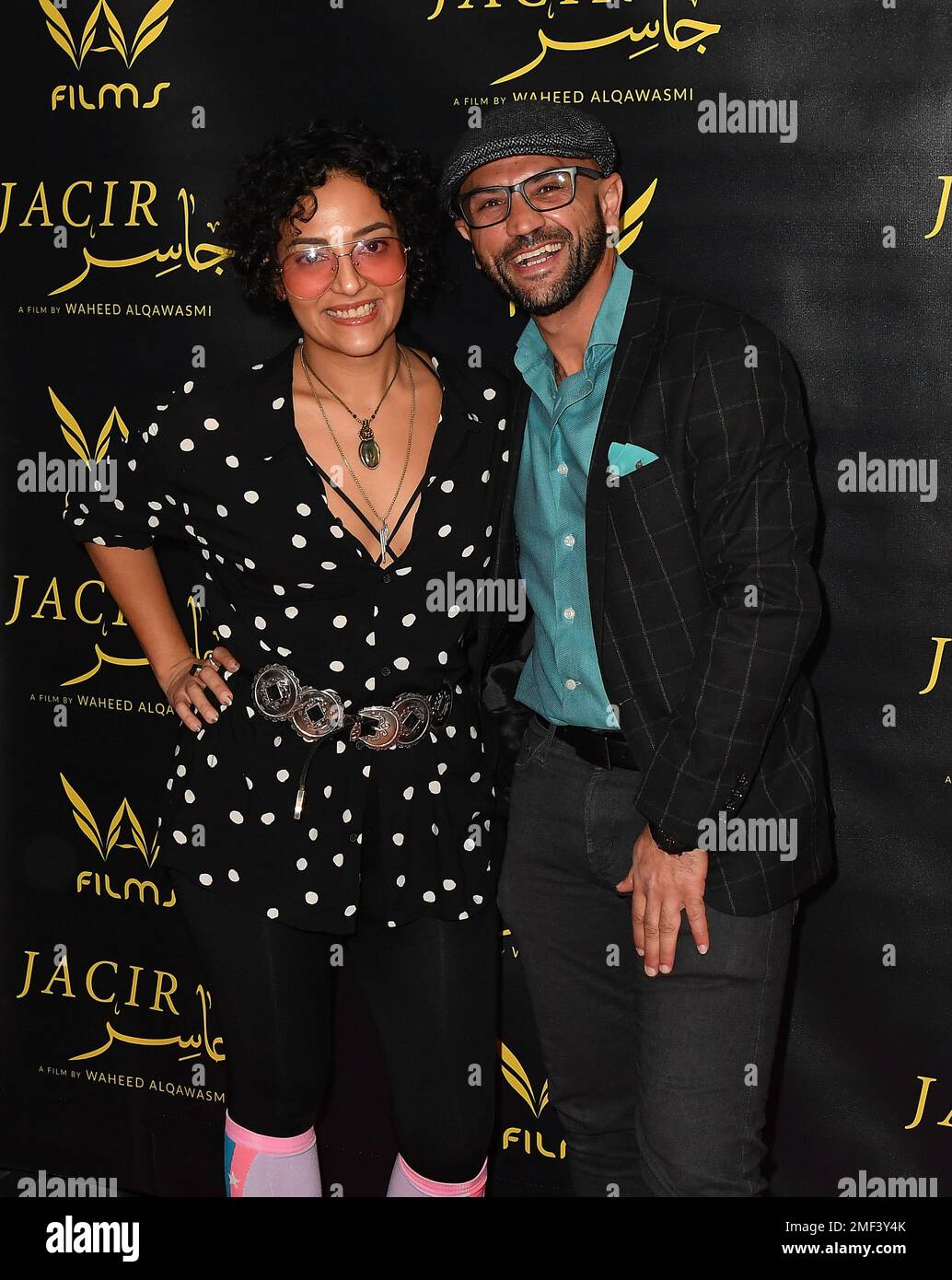 Park City, USA. 23rd Jan, 2023. Mariana E Trevi and Waheed AlQawasmi ...