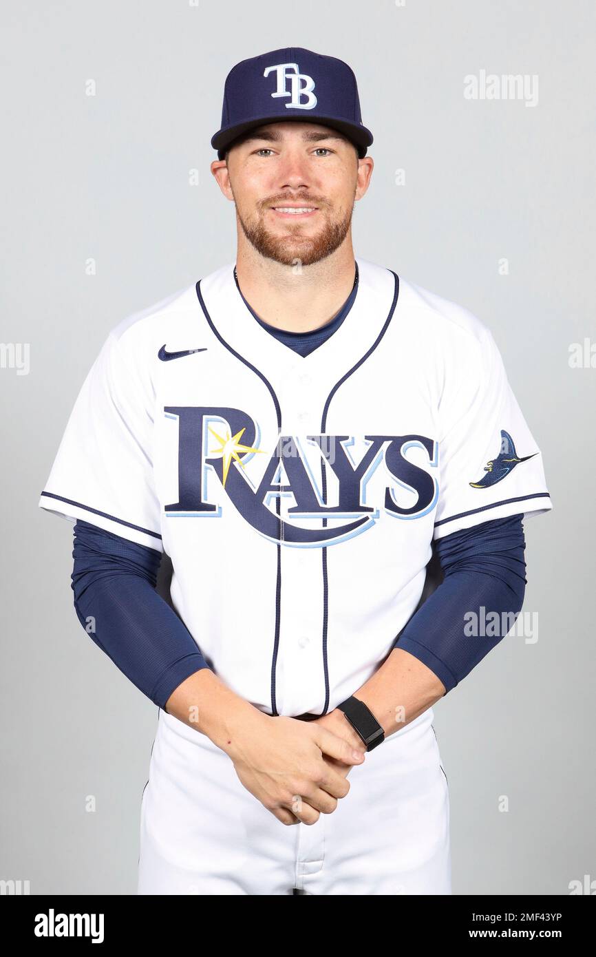 Brett Sullivan Rays This is a 2021 photo of Brett Sullivan of the Tampa Bay Rays baseball ...