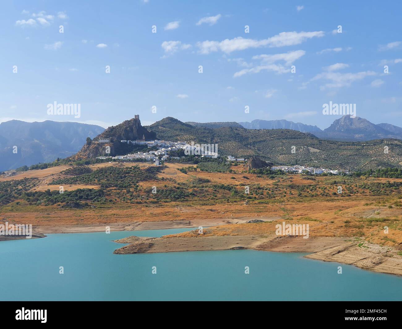 Zahara de la sierra aerial hi-res stock photography and images - Alamy