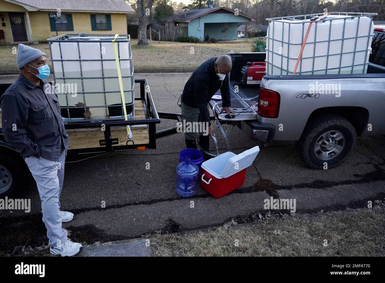 City of Jackson councilman and State Rep. De'Keither Stamps pours
