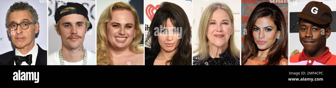 This combination photo of celebrities with birthdays from Feb. 28