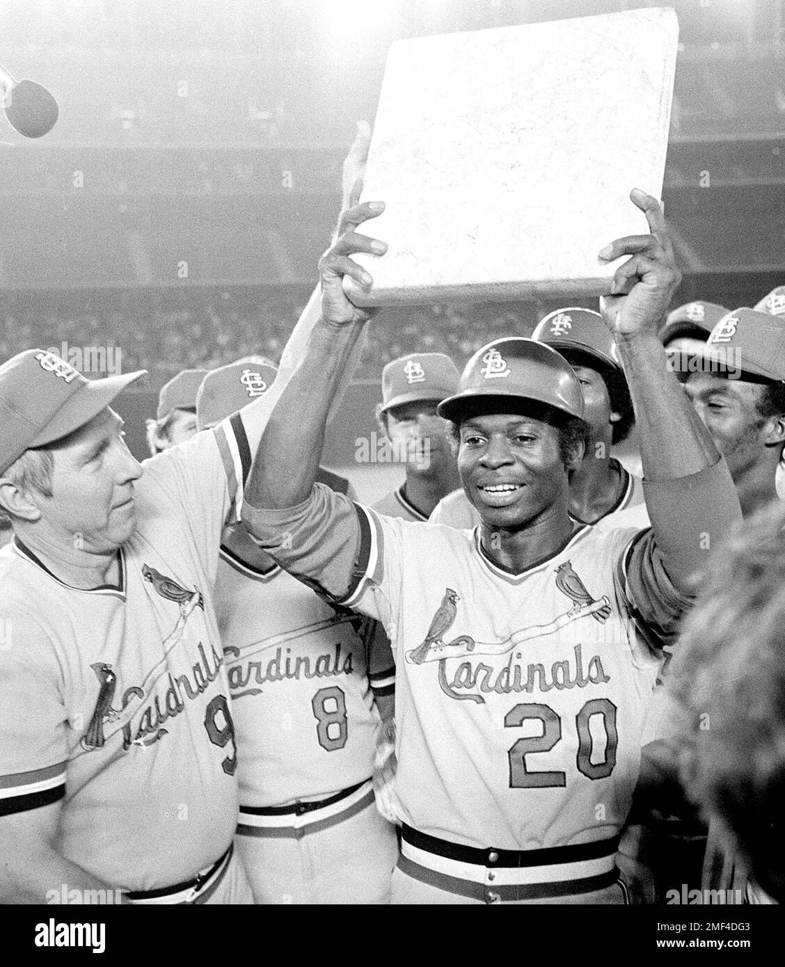 Lou Brock & Tyler O'Neill St Louis Cardinals Then and Now