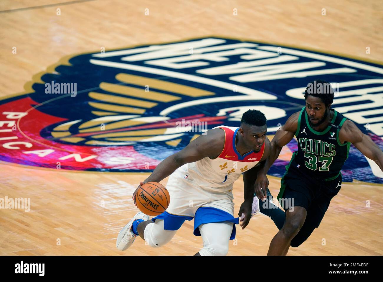 Zion Williamson - New Orleans Pelicans - Game-Worn 1st Half