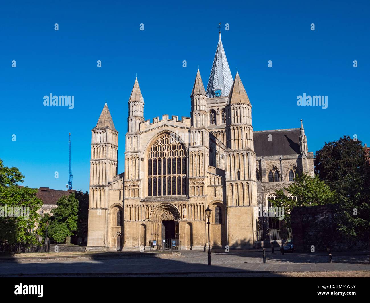 Rochester Cathedral, Rochester, Kent, UK. Stock Photo