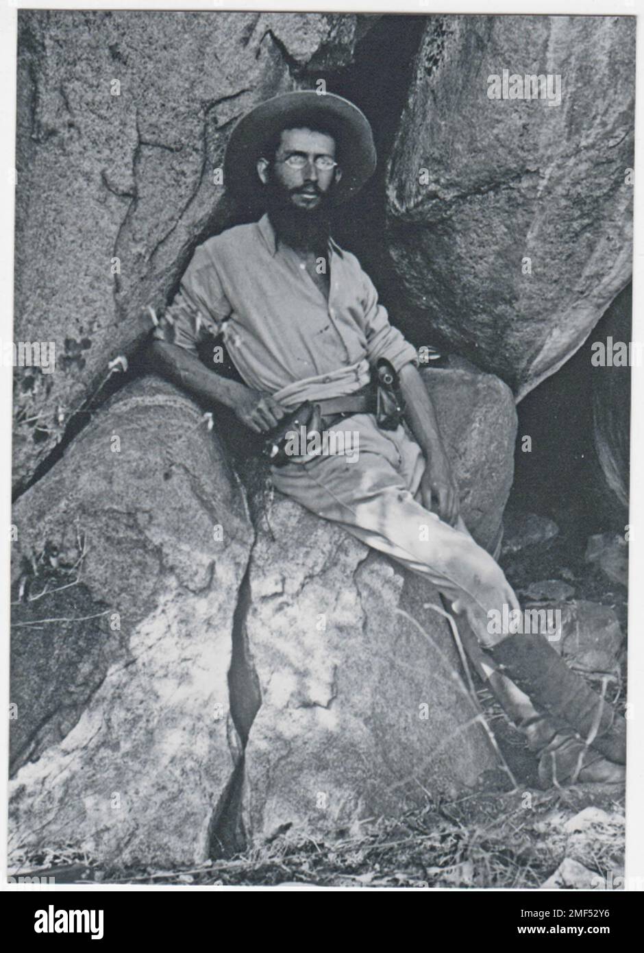 Leopold Kessler, whilst working as a mining engineer in Africa Stock